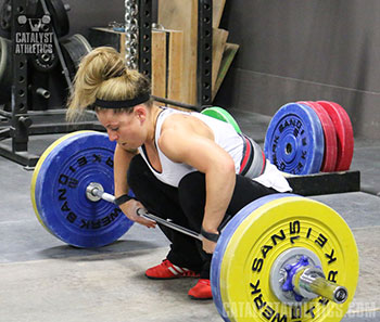 Danielle Set Up - Olympic Weightlifting, strength, conditioning, fitness, nutrition - Catalyst Athletics