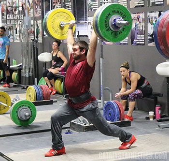 Spencer Jerk - Olympic Weightlifting, strength, conditioning, fitness, nutrition - Catalyst Athletics
