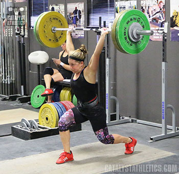 Danielle Jerk - Olympic Weightlifting, strength, conditioning, fitness, nutrition - Catalyst Athletics