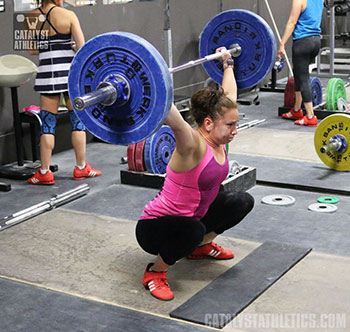 Alyssa Snatch - Olympic Weightlifting, strength, conditioning, fitness, nutrition - Catalyst Athletics