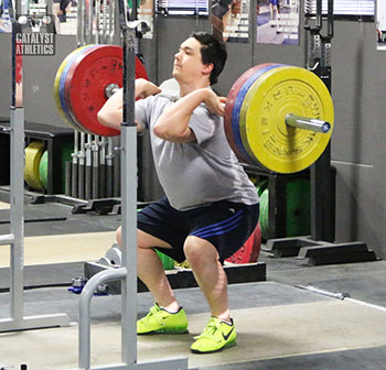 Steve Front Squat - Olympic Weightlifting, strength, conditioning, fitness, nutrition - Catalyst Athletics