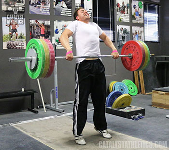 Dion Clean Pull - Olympic Weightlifting, strength, conditioning, fitness, nutrition - Catalyst Athletics