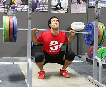 Zack Back Squat - Olympic Weightlifting, strength, conditioning, fitness, nutrition - Catalyst Athletics