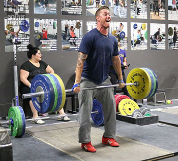 Tate Halting Clean Deadlift - Olympic Weightlifting, strength, conditioning, fitness, nutrition - Catalyst Athletics