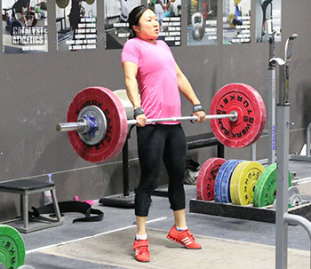 Mary Clean Pull - Olympic Weightlifting, strength, conditioning, fitness, nutrition - Catalyst Athletics