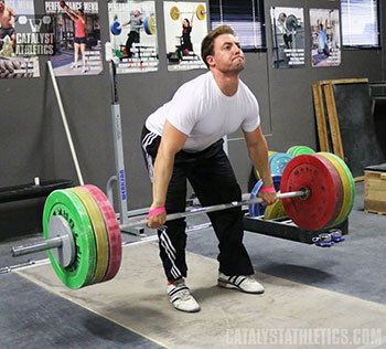 Dion Clean Pull - Olympic Weightlifting, strength, conditioning, fitness, nutrition - Catalyst Athletics
