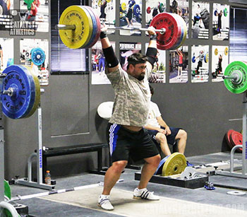 Brian Power Jerk - Olympic Weightlifting, strength, conditioning, fitness, nutrition - Catalyst Athletics