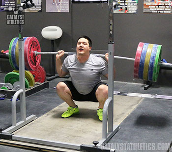 Steve Back Squat - Olympic Weightlifting, strength, conditioning, fitness, nutrition - Catalyst Athletics