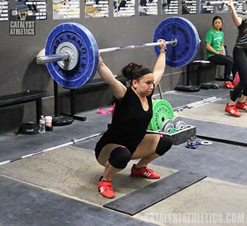 Alyssa Snatch - Olympic Weightlifting, strength, conditioning, fitness, nutrition - Catalyst Athletics