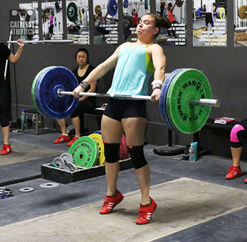 Alyssa Snatch - Olympic Weightlifting, strength, conditioning, fitness, nutrition - Catalyst Athletics