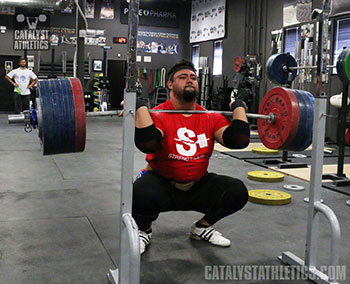 Brian Front Squat - Olympic Weightlifting, strength, conditioning, fitness, nutrition - Catalyst Athletics