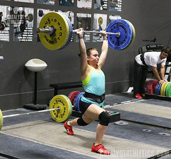 Alyssa Jerk - Olympic Weightlifting, strength, conditioning, fitness, nutrition - Catalyst Athletics