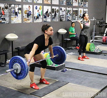 Alyssa Snatch - Olympic Weightlifting, strength, conditioning, fitness, nutrition - Catalyst Athletics