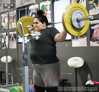 Tamara Snatch Push Press - Olympic Weightlifting, strength, conditioning, fitness, nutrition - Catalyst Athletics