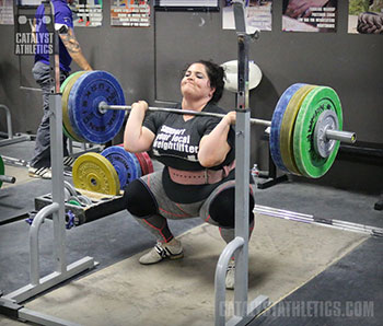 Tamara Front Squat - Olympic Weightlifting, strength, conditioning, fitness, nutrition - Catalyst Athletics