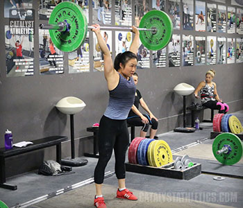 Mary Jerk - Olympic Weightlifting, strength, conditioning, fitness, nutrition - Catalyst Athletics