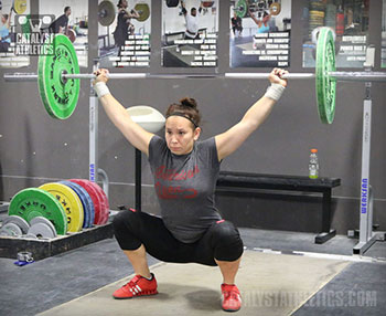 Alyssa Snatch - Olympic Weightlifting, strength, conditioning, fitness, nutrition - Catalyst Athletics