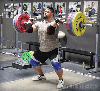 Brian Power Clean - Olympic Weightlifting, strength, conditioning, fitness, nutrition - Catalyst Athletics