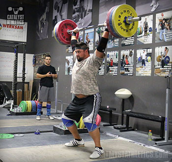 Brian Power Jerk - Olympic Weightlifting, strength, conditioning, fitness, nutrition - Catalyst Athletics