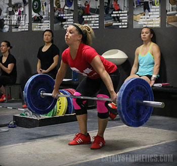 Danielle Snatch - Olympic Weightlifting, strength, conditioning, fitness, nutrition - Catalyst Athletics