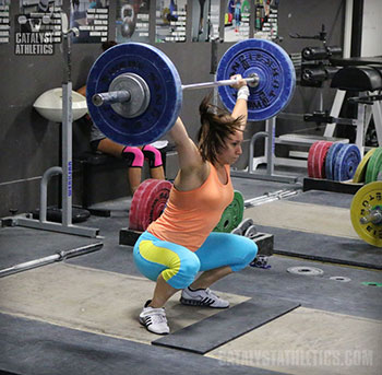 Alyssa Snatch - Olympic Weightlifting, strength, conditioning, fitness, nutrition - Catalyst Athletics