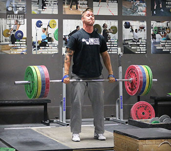 Tate Clean Deadlift - Olympic Weightlifting, strength, conditioning, fitness, nutrition - Catalyst Athletics