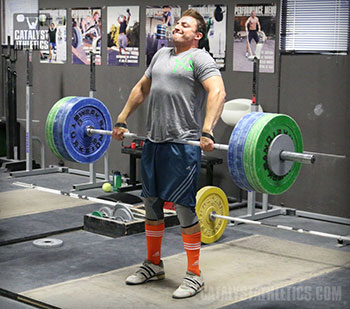 Dion Clean Pull - Olympic Weightlifting, strength, conditioning, fitness, nutrition - Catalyst Athletics