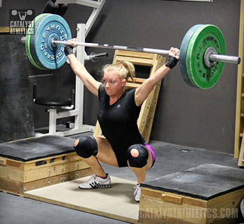 Stephanie Block Snatch - Olympic Weightlifting, strength, conditioning, fitness, nutrition - Catalyst Athletics