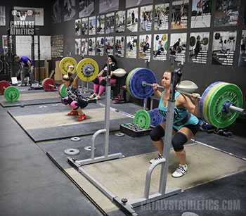 Aimee Squat, Danielle Snatch - Olympic Weightlifting, strength, conditioning, fitness, nutrition - Catalyst Athletics