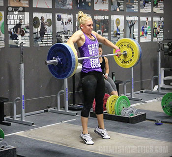 Chelsea Snatch Pull - Olympic Weightlifting, strength, conditioning, fitness, nutrition - Catalyst Athletics