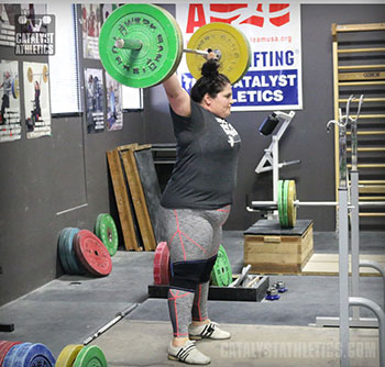 Tamara Snatch Push Press - Olympic Weightlifting, strength, conditioning, fitness, nutrition - Catalyst Athletics
