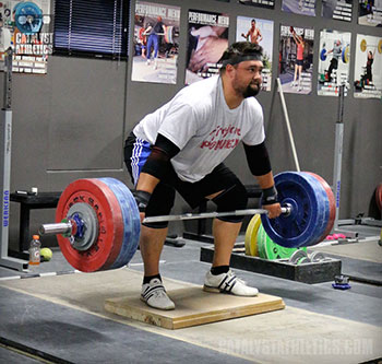 Brian Snatch Pull on Riser - Olympic Weightlifting, strength, conditioning, fitness, nutrition - Catalyst Athletics