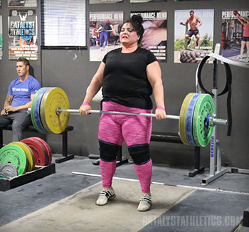 Tamara Clean DL - Olympic Weightlifting, strength, conditioning, fitness, nutrition - Catalyst Athletics