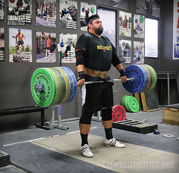 Brian Clean Deadlift - Olympic Weightlifting, strength, conditioning, fitness, nutrition - Catalyst Athletics