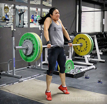 Mary Clean Pull - Olympic Weightlifting, strength, conditioning, fitness, nutrition - Catalyst Athletics