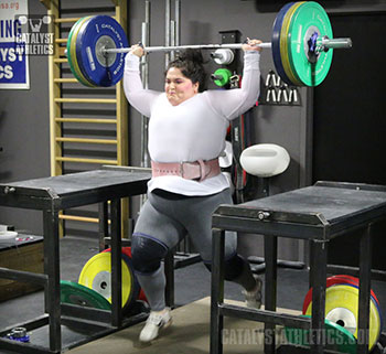 Tamara Jerk Behind The Neck - Olympic Weightlifting, strength, conditioning, fitness, nutrition - Catalyst Athletics