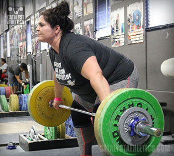 Tamara Snatch Pull - Olympic Weightlifting, strength, conditioning, fitness, nutrition - Catalyst Athletics