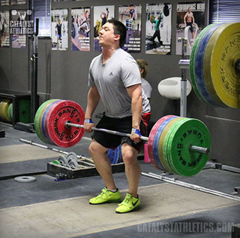 Steve Clean Pull - Olympic Weightlifting, strength, conditioning, fitness, nutrition - Catalyst Athletics