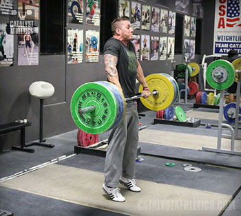 Tate Clean Pull - Olympic Weightlifting, strength, conditioning, fitness, nutrition - Catalyst Athletics