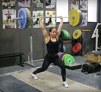 Jocelyn Jerk - Olympic Weightlifting, strength, conditioning, fitness, nutrition - Catalyst Athletics