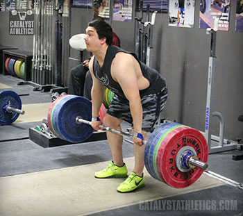 Steve Clean Pull - Olympic Weightlifting, strength, conditioning, fitness, nutrition - Catalyst Athletics