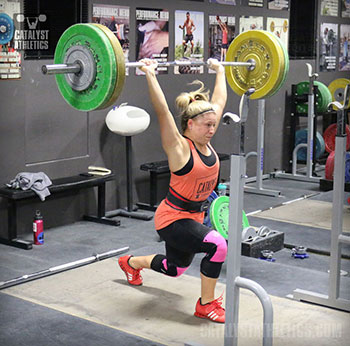 Danielle Jerk - Olympic Weightlifting, strength, conditioning, fitness, nutrition - Catalyst Athletics