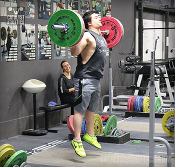 Steve Back Squat Jump - Olympic Weightlifting, strength, conditioning, fitness, nutrition - Catalyst Athletics
