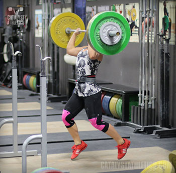 Danielle Jerk - Olympic Weightlifting, strength, conditioning, fitness, nutrition - Catalyst Athletics