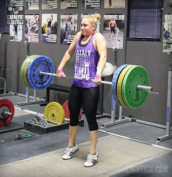 Chelsea Clean Pull - Olympic Weightlifting, strength, conditioning, fitness, nutrition - Catalyst Athletics