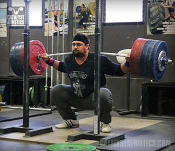 Brian Back Squat - Olympic Weightlifting, strength, conditioning, fitness, nutrition - Catalyst Athletics
