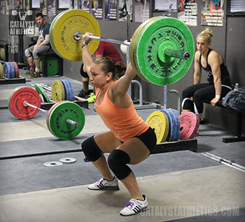 Alyssa Power Snatch - Olympic Weightlifting, strength, conditioning, fitness, nutrition - Catalyst Athletics