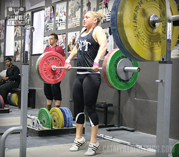Chelsea Clean Pull - Olympic Weightlifting, strength, conditioning, fitness, nutrition - Catalyst Athletics