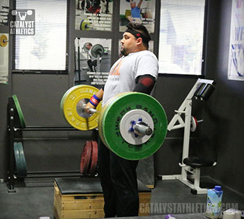 Brian Block Snatch Pull - Olympic Weightlifting, strength, conditioning, fitness, nutrition - Catalyst Athletics