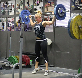 Chelsea Snatch Push Press - Olympic Weightlifting, strength, conditioning, fitness, nutrition - Catalyst Athletics